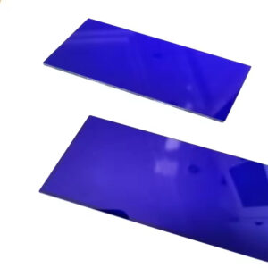 Cobalt Blue Optical Filters for Welding Glass