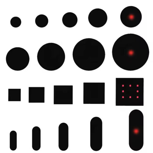 720nm IR LongPass Filter Glass Discs Window Cover Lens RG715 HB720 for Camera
